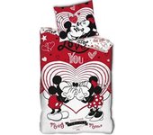Ropa de Cama Disney Minnie y Mickey Mouse 140 x 200 cm