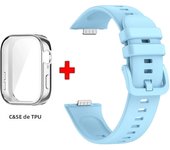 TPU Case+Silicone Strap for Huawei Watch Fit 3 Strap Replacement Band for Huawei Watch Fit3Watch Band With Case Screen Protector