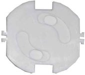 tapa de enchufe giratorios base t/tl (blister 10 unid.) edm