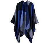 Chal de playa de oficina informal, sencillo y de color geométrico nuevo para mujer, estilo moderno