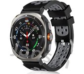 For Samsung Galaxy Watch Ultra 47mm Band Silicone Bracelet For Samsung Watch Ultra LTE 47mm Watchband Replaceable Wristband