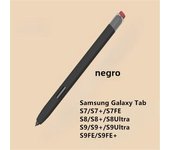 Silicone Pencil Case Tablet Touch Stylus Pen Cover Solid Colour for Samsung Galaxy Tab S6 Lite S7 FE S8 Ultra S9 Plus