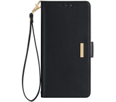Fashion Magnetic Wallet Phone Case for Samsung Galaxy S24 S23 S22 S21 Ultra Plus FE Book Style Leather Cover With Strap RFID
