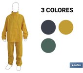 Traje de Agua Cofan en PVC y Poliuretano para Hombre - Varios Colores - Capucha Oculta
