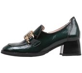 Mocasín Hispanitas CHARLIZE-4-I23 Verde - Piel de Alta Calidad