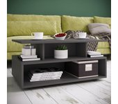 Mesa alta de madera para sofá Mesa alta de centro Mesa de salón Mesa auxiliar Estantería Esila Mesa alta de madera para sofá Mesa alta de centro Mesa de salón Mesa auxiliar Estantería Esila