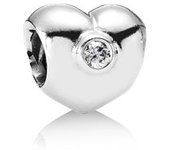 Charm Pandora Corazón Circonita  79134CZ