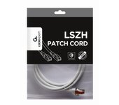 CABLE RED S-FTP GEMBIRD CAT 6A LSZH BLANCO 2 M