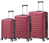 Conjunto de Maletas de Viaje Elegantes: Carcasa Ligera de PP, Cerradura Numérica, 4 Ruedas Giratorias 360°, Asa Telescópica de Aluminio  Juego de Maletas    Set Trolley Maleta Cabina（6999 M4 M005 8002 8008 FLASH-8 ）
