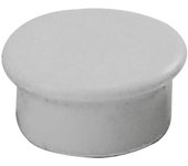 Dahle 95513 pack de 10 imanes para pizarra blanca - diametro de 13mm - color gris