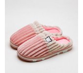 Zapatillas de casa cálidas para hombre y mujer, zapatos informales peludos, antideslizantes, suela suave, cómodas, toboganes para dormitorio interior, Invierno