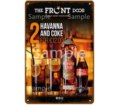 Cuba Libre Havana Club Metal Tin Sign Havana Rum Wall Plaque Poster Vintage Music Pub Bar Decor Retro Painting YL053