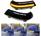 ANMINGPU 2pcs LED Turn Singal lights Dynamic Blinker For VW GOLF 5 MK5 Jetta GTI Passat B5.5 B6 Sknda Superb B5 Sharan EOS R36