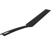 Quttin - Espátula de Tarta de Nylon 32x3-7x4cm Negra - Versátil y Resistente para Cocina y Horneado - Mango Ergonómico para Agarre Cómodo