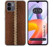Funda Silicona para Xiaomi Redmi A2 diseño Cuero 01 Dibujos