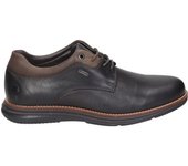 CORONEL TAPIOCA | Zapatos de Piel C. Tapioca para Hombre – Zapato en Color Negro y Detalles Marrones – Zapato de Vestir con Cordones – De Piel – Cómodos – Alta Calidad – Versátiles – Modelo C160-18