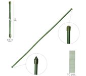 Tutor Varilla Bambú Plastificado Ø 8 - 10 mm. x 90 cm. (Paquete 10 Unidades)