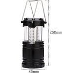 2 linternas de camping portátiles en Pilas, Luces para Tienda de campaña, impermeable, para Exterior, para Emergencias, senderismo y acampada.