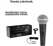 Metal SM58 cardioid Dynamic Microphone For Stage Singing Professional Wired Microphone for Shure Karaoke BBOX Recording Vocal