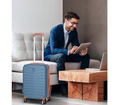 Juego de 3 Maletas Viaje Rígidas ABS con Ruedas 360° | Trolley Maleta de Cabina Ligero y Resistente | Equipaje de Mano