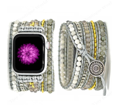 Bohemia Strap for Apple Watch Ultra Band 49mm 44mm 45mm 41mm 42mm 38 Handmade Natural Beads Bracelet Iwatch Series 8 7 6 Se 5 3