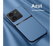 Luxury Magnetic Leather Solid Color Phone Case For Mi 13T 11T Pro Shockproof Back Cover For Mi 14 13 12 11 10 Pro