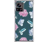 Funda Silicona Antigolpes para Motorola Edge 30 Ultra 5G diseño Flores 10 Dibujos