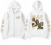 Retro Lana Del Rey Zip Up Hoodie For Men And Women UltraViolence Music Album Hoodie Oversized Streetwear Loose Classic Simple