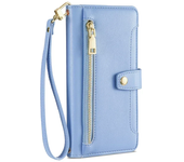 Card Slots Crossbody Phone Case for Realme 12 11 Pro Plus 5G 11X C67 GT5 Pro Narzo 60X Zipper Wallet Flip Case with Lanyard