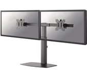 Neomounts FPMA-D865DBLACK Soporte para dos monitores, 10-27 pulgadas, 0-6 kg/pantalla, resorte de gas, negro