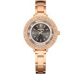 Nuevo reloj para mujer con piedras brillantes, correa de acero inoxidable, movimiento de cuarzo, un reloj de lujo para la mujer