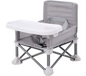 Muiltifunctional Children's Baby Heighten Table Foldable Dining Camping Chair Booster Seat Portable Infant Accessories
