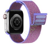 Nylon Loop Strap For Apple Watch Band 44mm 45mm 49mm 42mm 41mm 40mm 38mm Smart Belt Bracelet For IWatch Ultra 8/7/6/SE/5/4/3