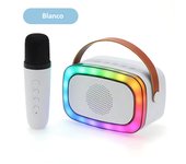 LIFA Altavoz de Bluetooth con micrófono para Karaoke portable y minimalista XM66