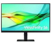 Monitor Profesional Samsung ViewFinity S6 S32D600EAU 32"/ QHD/ Regulable en Altura/ Negro