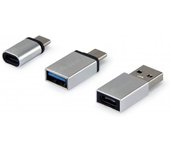 Equip Adaptador USB-C OTG Pack 3 Uds para Carga y Sincronización de Dispositivos Móviles