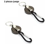1/6pcs Multifunctional Multi-color Retractable Keychain For Men.Carabiner Badge Holder, Recoil ID card Clip, Portable Keychain