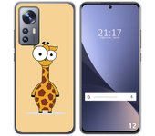 Funda Silicona para Xiaomi 12 / 12X 5G diseño Jirafa Dibujos