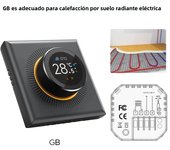 TUYA WiFi Smart Knob Thermostat Floor Heating Water Gas Boiler Home Room Programmable Temperature Controller Alexa Google Home