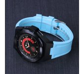 Modification Kit For Samsung Galaxy Watch 4 Classic 46mm Metal Case Rubber Bracelet For Samsung Watch 4Classic 46 Luxury Mod Kit