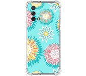 Funda Silicona Antigolpes para Oppo A74 4G diseño Flores 05 Dibujos