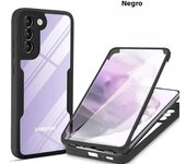 3IN1 360° Full Protecting Case for Samsung Galaxy S25 S24 Ultra S23 Plus FE A56 A36 A16/06/55/35/25/15/05/S Transparent HD Cover