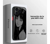 Thriller Comics Junji Ito For Apple iPhone 15 14 13 12 11 mini XS XR X 8 7 Pro Max Plus Frosted Translucent Phone Case