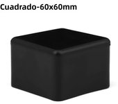 4Pcs/Set Black PVC Chair Leg Caps New Round Bottom Furniture Feet Silicone Pads Non-Slip Covers Floor Protectors Accessories
