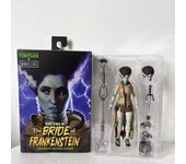 NECA Figure Bride of Frankenstein Figure 1931 Mary Shelley's Accessory Lab Table Set Action Figures Collection Model Toys Doll