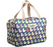 Neceser de viaje, Bolsa de Cosméticos, Bolsa de almacenamiento impermeable para Mujeres y niños (Pato Azul)