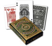 Fournier Theory11 USPCC Baraja poker High Victorian red green roja verde Época victoriana Gran Bretaña Arte Magos Trucos Ilusionismo Cartas Magia Adultos Colección Coleccionable Jugar Cartas Juego mesa Regalo ideal Espectáculo Escenario