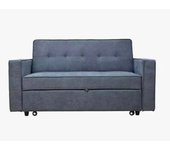 Sofá cama IZAN tapizado gris