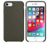Funda silicona iPhone 7/8 textura suave  Verde