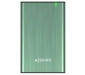 Caja Externa para Disco Duro de 2.5" Aisens ASE-2525SGN/ USB 3.0/ Sin tornillos